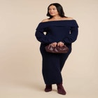 Slouchy Sweater Dress image number null