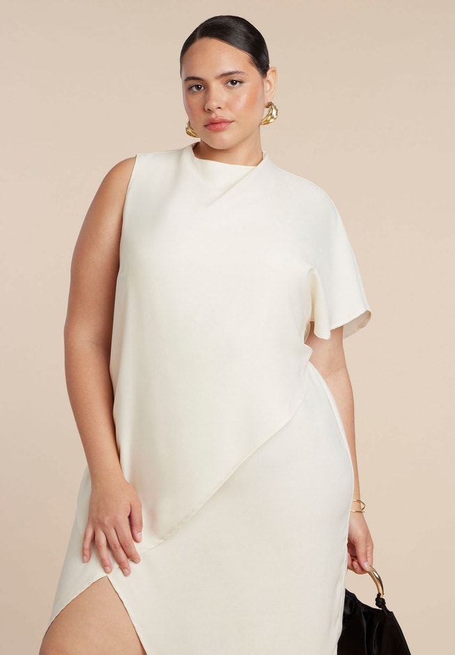 Asym Relaxed Maxi Dress image number 2