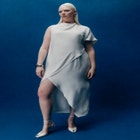 Asym Relaxed Maxi Dress image number null