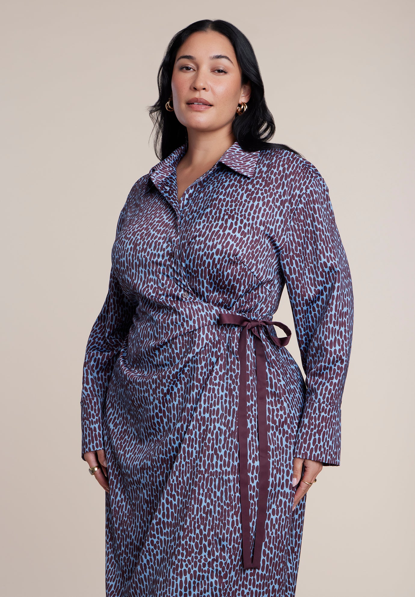 Wrap Detail Maxi Dress image number 3