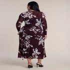 Asym Printed Midi Dress image number 1