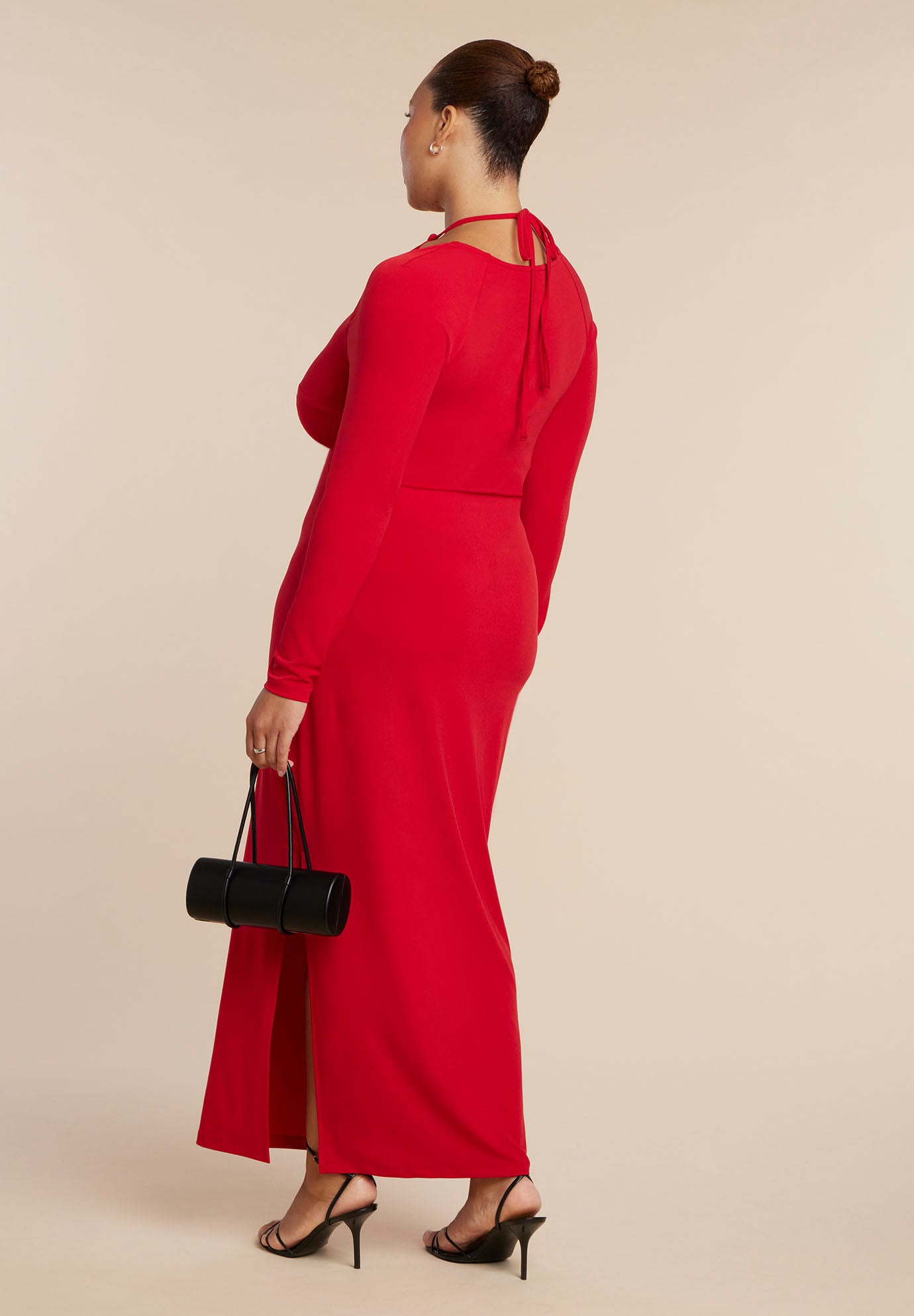 Keyhole Front Maxi Dress image number 1