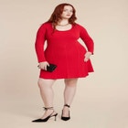 Seam Detail Mini Dress image number null