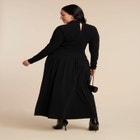 Smocked Midi Dress image number null