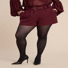 Paperbag Waist Mini Short image number null