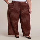 Wide Leg Pinstripe Trouser image number 1
