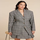 Nipped Waist Blazer With Back Adjuster image number null