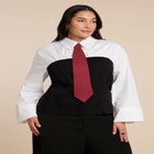 Bustier Button Up Twofer image number null