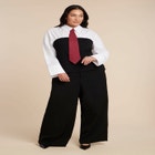 Bustier Button Up Twofer image number null