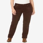 Corduroy Bootcut Jeans image number null