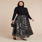Sequin Paillette Full Skirt image number null