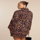 Leopard Print Jacket image number null