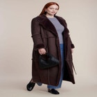 Long Sherpa Lined Coat image number 1