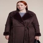 Long Sherpa Lined Coat image number 4