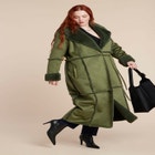 Long Sherpa Lined Coat image number null