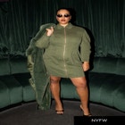 Long Sherpa Lined Coat image number null