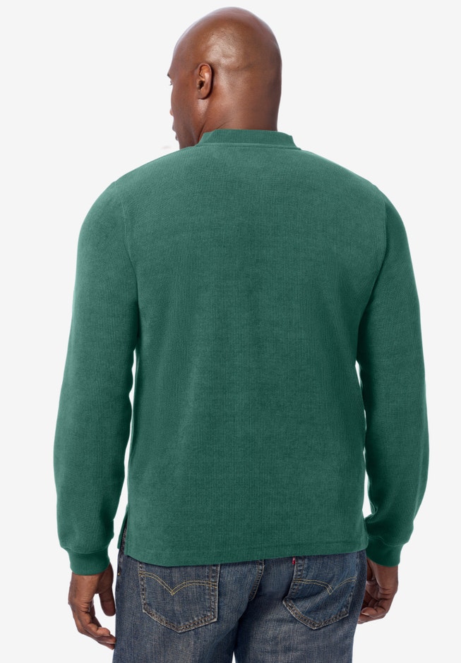 Soft Waffle Henley image number 1