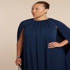 Cape Bubble Dress image number null