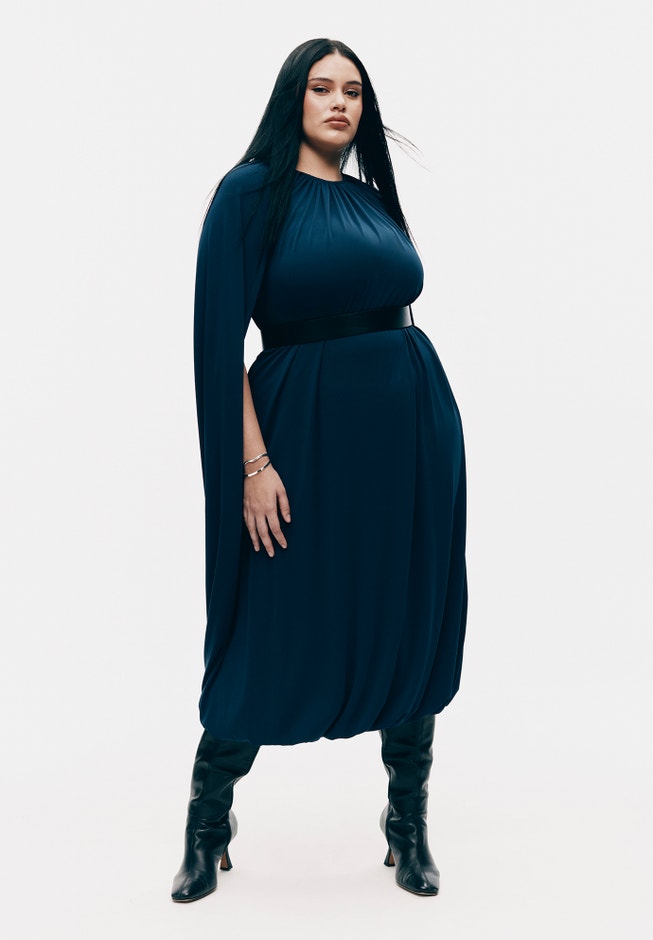 Cape Bubble Dress image number 0