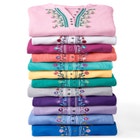 Embroidered Thermal Henley Tee image number null