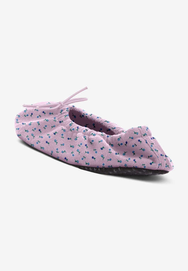 Dreams & Co.® Knit Ballerina Slipper image number 1