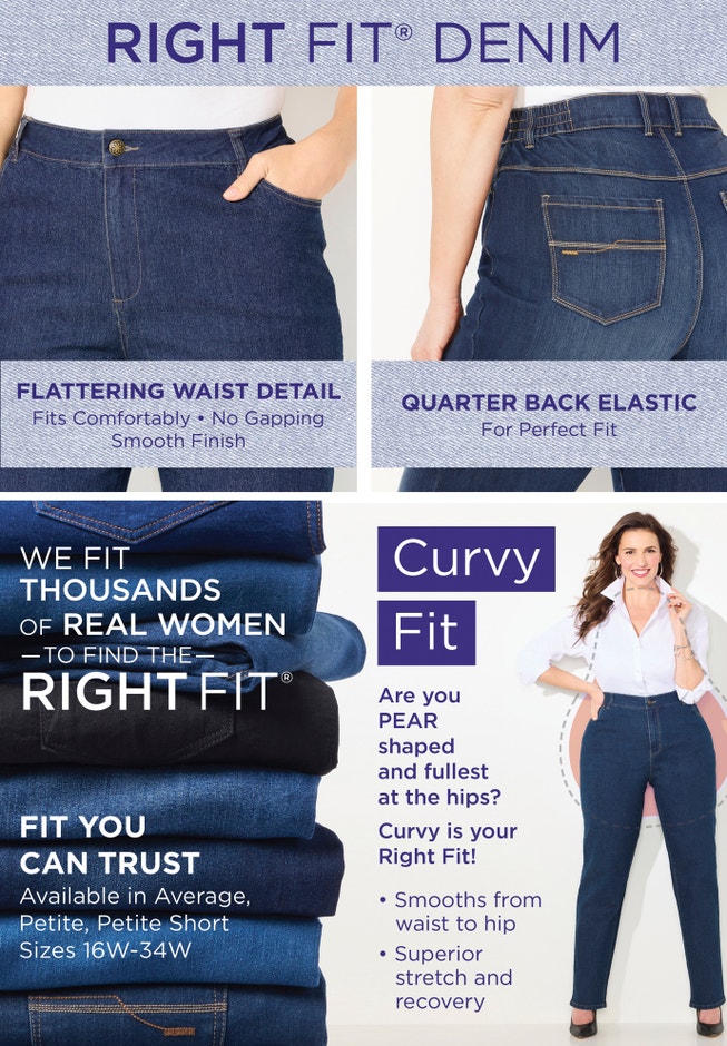 Right Fit&reg; Curvy Jean image number 1