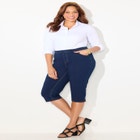 The Knit Jean Capri (With Pockets) image number null
