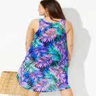 Quincy Mesh High Low Cover Up Tunic image number null