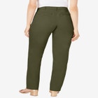 Stretch Cotton Chino Straight-Leg Pant image number null