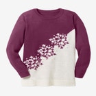 Holiday Snowflake Jacquard Sweater image number null