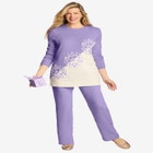 Holiday Snowflake Jacquard Sweater image number null