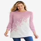 Holiday Snowflake Jacquard Sweater image number null
