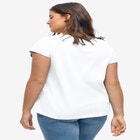 Graphic Scoop Neck Tee image number null