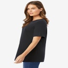 Perfect Short-Sleeve Crewneck Tee image number null