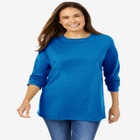 Perfect Long-Sleeve Crewneck Tee image number null