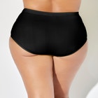 Shirred High Waist Tummy Control Swim Brief image number 1