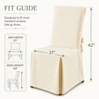 Damask Set of 2 Chair Covers image number null