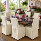 Damask Set of 2 Chair Covers image number null