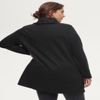 Side Snap Cowl Neck French Terry Sweatshirt Tunic image number 1