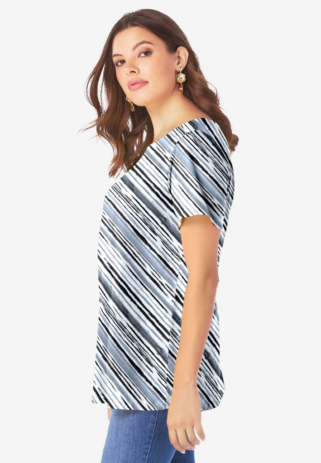 Ultimate Swing Tee with Keyhole Back image number 2