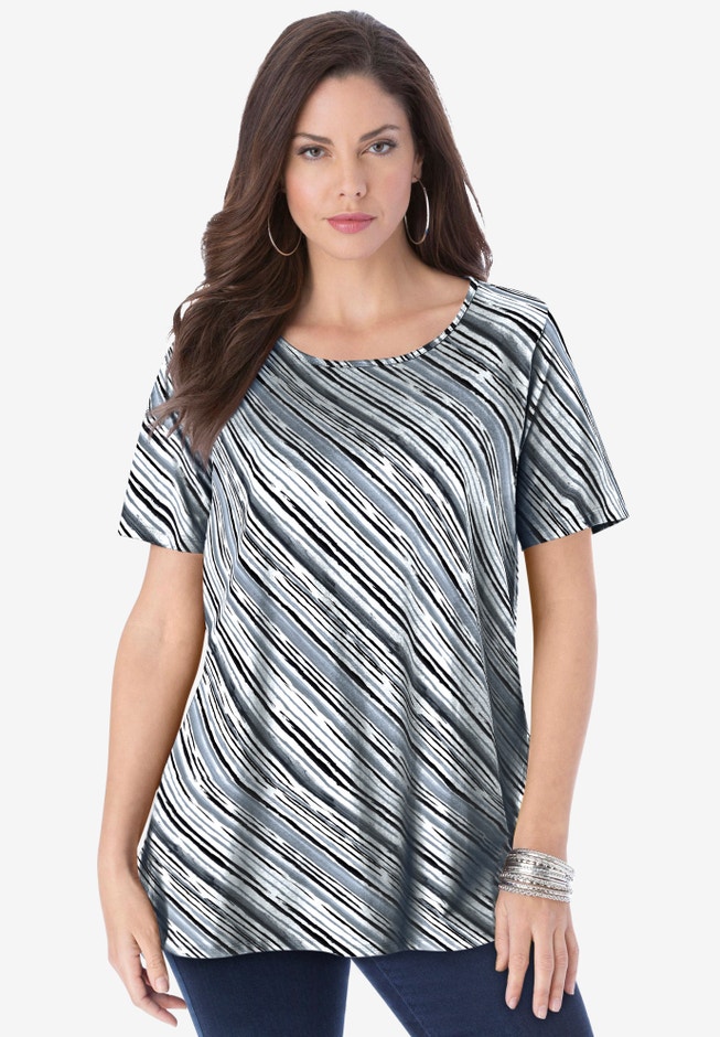 Ultimate Swing Tee with Keyhole Back image number 0