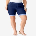 Plus Size 24/7 Stretch Cuffed Short image number null