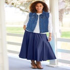 Stretch Denim Vest image number null