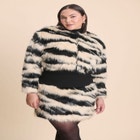 Faux Fur Crop Coat image number null