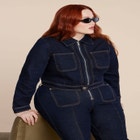 Zip Front Denim Jacket image number null