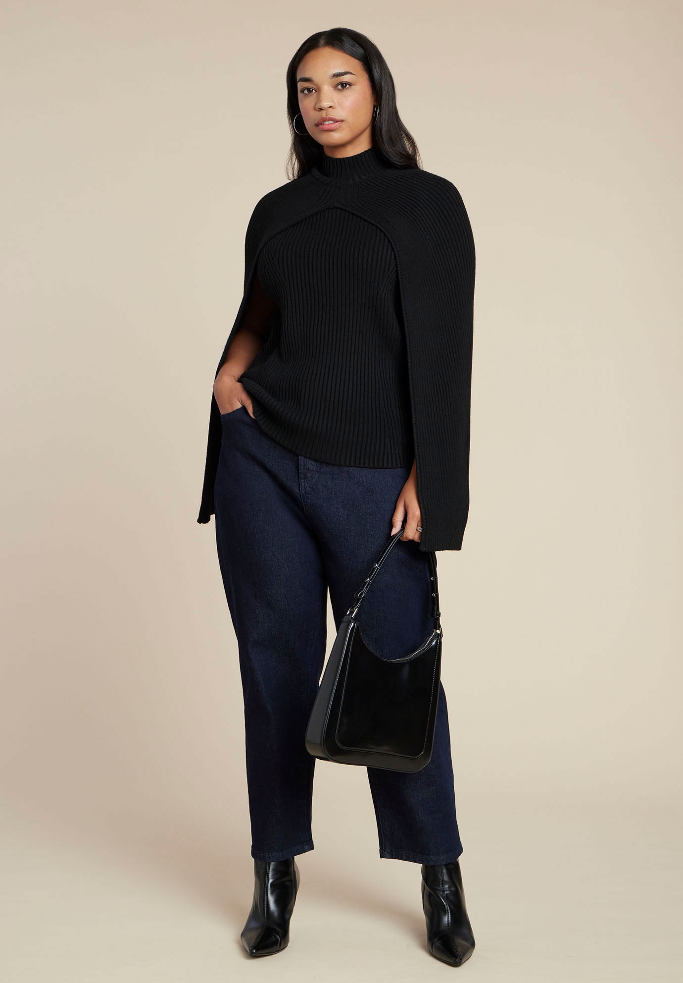 Cape Mockneck Sweater image number 2