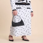 Intarsia Trumpet Sweater Skirt image number null