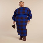 Intarsia Sweater Skirt image number null