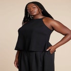 Bow Detail Halter Top image number null