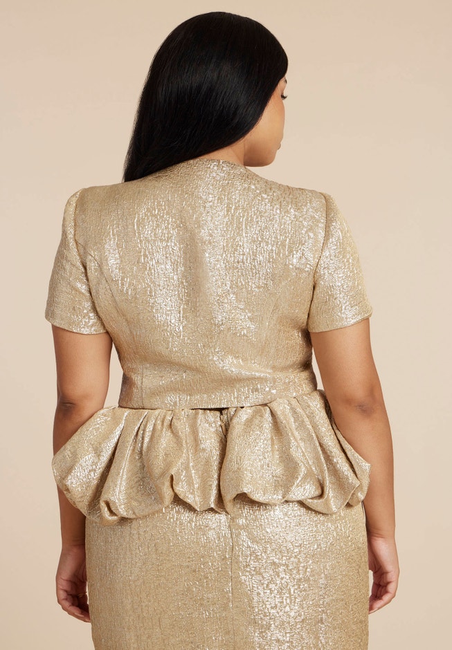 Square Neck Button Up Crop Top image number 3